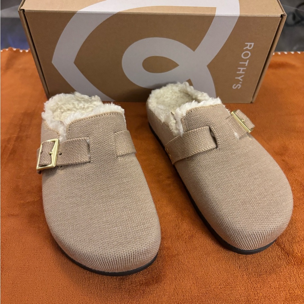 Rothy'sHoney Cozy Buckle Clog